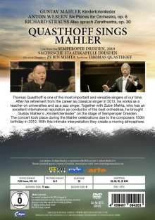 Quasthoff sings Mahler, DVD