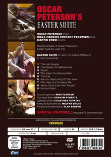 Oscar Peterson (1925-2007): Easter Suite, DVD