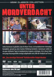 Unter Mordverdacht, DVD