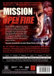 Mission Open Fire, DVD
