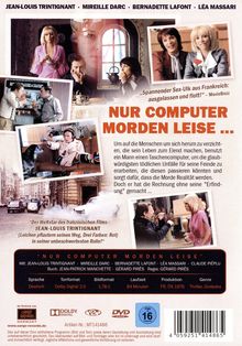 Nur Computer morden leise ..., DVD