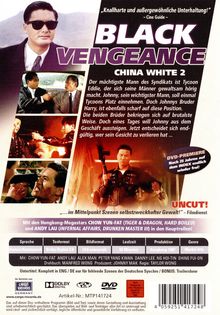 Black Vengeance - China White 2, DVD