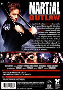 Martial Outlaw, DVD