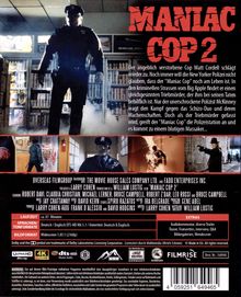 Maniac Cop 2 (Ultra HD Blu-ray), Ultra HD Blu-ray