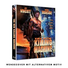 „The New Killing Machine“, Namen „Jeff Wincott“ und „Michael Ironside“, Zitat: „Töten ist seine einzige Option.“ 
