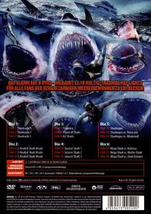 Shark Disaster Box (18 Filme auf 6 DVDs), 6 DVDs