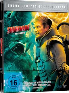 Sharknado 4 - The 4th Awakens (Blu-ray &amp; DVD im FuturePak), 1 Blu-ray Disc und 1 DVD