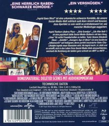 Ingrid goes West (Blu-ray), Blu-ray Disc