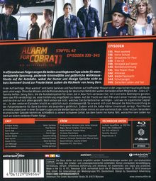 Alarm für Cobra 11 Staffel 42 (Blu-ray), 2 Blu-ray Discs