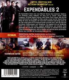 The Expendables 2 - Back For War (Blu-ray), Blu-ray Disc
