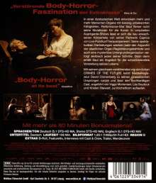 Crimes of the Future (Blu-ray), Blu-ray Disc