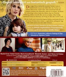 Julieta (Blu-ray), Blu-ray Disc