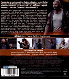 Packende Action mit Dave Bautista und Samuel L. Jackson. Nach einer Sonnenerruption kämpfen Jake und Drea um wertvolle Gegenstände. Bonus: Interviews. FSK 16.