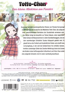 Totto-Chan: Das kleine Mädchen am Fenster, DVD