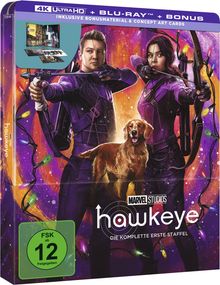 Hawkeye Staffel 1 (Ultra HD Blu-ray &amp; Blu-ray im Steelbook), 2 Ultra HD Blu-rays und 2 Blu-ray Discs