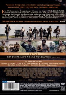 „Packender dystopischer Actionthriller von Erfolgsregisseur Francis Lawrence“. Oben Text, darunter Szenen junger Männer.