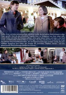 Kaitlyn, Brian und Asher erleben Weihnachtsmagie nach einer Tragödie. Begegnung mit Entwickler Matthew in festlicher Kulisse.