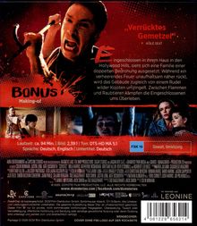 "Verrücktes Gemetzel", Bonus Making-of. Eingeschlossen, Bedrohung, Feuer, Kojoten. Überlebenskampf in Hollywood Hills. FSK 16.