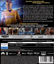 „Die beste Star Trek-Serie unserer Zeit ist zurück“ – Abenteuer der U.S.S. Enterprise mit Captain Pike; 3 Discs, Bonusmaterial.