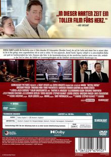 Oben: „IN DIESER HARTEN ZEIT EIN TOLLER FILM FÜRS HERZ.“  
Darunter Bild eines Mannes mit Mädchen.  
Text beschreibt Handlung eines Films namens "Rental Family". 