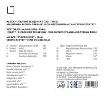 Musica &amp; Regime Vol.3: Alexander von Zemlinsky,Viktor Ullmann,Marcel Tyberg, CD