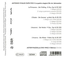 Antonio Vivaldi (1678-1741): Concerti op.8 Nr.1-4 "4 Jahreszeiten", CD