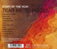 Story Of The Year: Tear Me To Pieces, CD