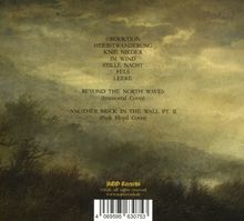 Texte: "OBDUKTION, HERBSTWANDERUNG, KNIE NIEDER, IM WIND, STILLE NACHT, FELS, LEERE, BEYOND THE NORTH WAVES (Immortal Cover), ANOTHER BRICK IN THE WALL PT. II (Pink Floyd Cover)". Darunter ein harmonisches Landschaftsgemälde.