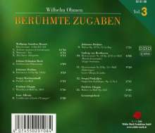 Wilhelm Ohmen - Berühmte Zugaben Vol.3, CD