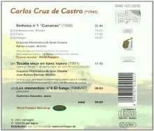 Carlos Cruz de Castro (geb. 1941): Symphonie Nr.1 "Canarias", CD
