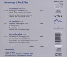 Sandor Veress (1907-1992): Hommage a Paul Klee - Fantasien für 2 Klaviere &amp; Streicher, CD
