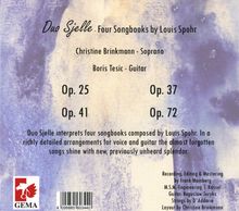 Louis Spohr (1784-1859): Lieder (mit Gitarrenbegleitung), CD