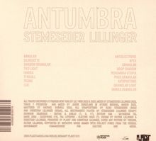 Antumbra, CD