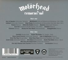 Motörhead: Remorse? No!, 2 CDs