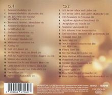 Zwei CDs mit Titeln wie "Sommerholiday", "Schiff ahoi", "Ich setze alles auf Liebe", "Sole Mio", "Herzschlag der Liebe".