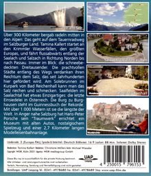 Tauernradweg - Krimml - Zell am See - Salzburg - Passau - 300 km bergab (Blu-ray), Blu-ray Disc