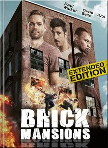 Brick Mansions (Blu-ray &amp; DVD im Mediabook), 1 Blu-ray Disc und 1 DVD