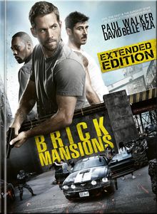 Brick Mansions (Blu-ray &amp; DVD im Mediabook), 1 Blu-ray Disc und 1 DVD