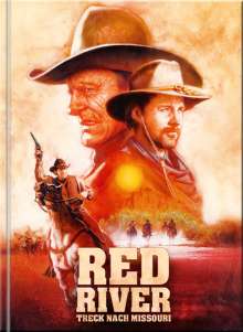 Red River - Treck nach Missouri (Blu-ray &amp; DVD im Mediabook), 1 Blu-ray Disc und 1 DVD