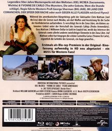 Western mit Joel McCrea und Yvonne De Carlo, erste Blu-ray-Premiere. Szenenbilder: Reiter in Wüste, Männer bei Kisten, Cowboy zielt.