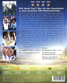 FIFA World Cup 54-74-90-14: Deutschland ist Weltmeister - Die offiziellen Filme der Turniere (Blu-ray), 2 Blu-ray Discs
