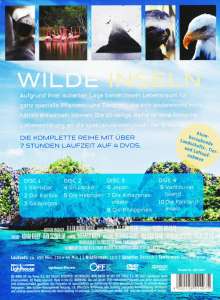 Wilde Inseln (Komplette Reihe), 4 DVDs