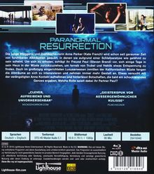 Paranormal Resurrection (Blu-ray), Blu-ray Disc