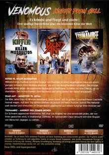 Venomous - Insects from Hell (3 Filme), 3 DVDs