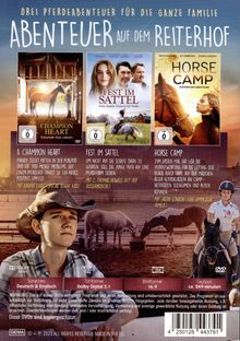 Abenteuer auf dem Reiterhof (3 Filme), 3 DVDs