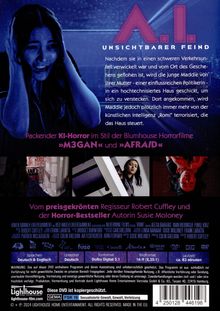 A.I. - Unsichtbarer Feind, DVD