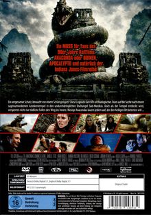 Ein MUSS für Fans des 90er-Jahre Kultfilms ANACONDA oder die Indiana Jones-Filmreihe! Eine riesige Schlange umschlingt Tempel.