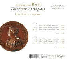 Johann Sebastian Bach (1685-1750): Englische Suiten BWV 806-811, 2 CDs