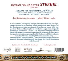 Johann Franz Xaver Sterkel (1750-1817): Violinsonaten, CD