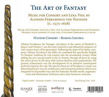 Alfonso Ferrabosco II (1578-1628): Consort Music "The Art of Fantasy", CD